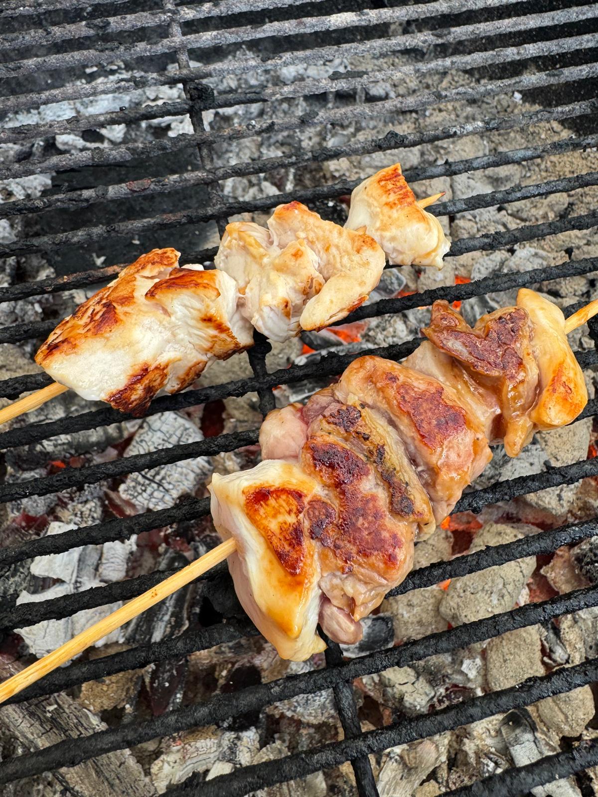 bbq night on the terrace of ring hostel in ischia
