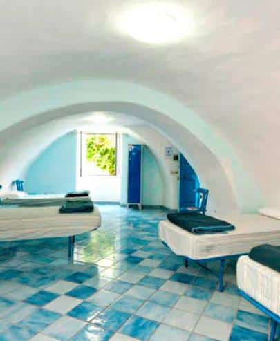 dormitory and social life at ring hostel in ischia